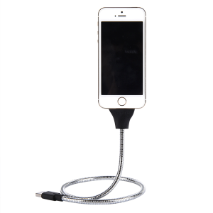 Flexible Smartphone Dock and Charging Cable