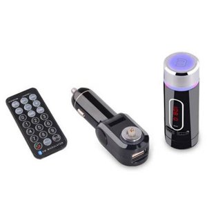 Bluetooth FM Transmitter With Remote Control
