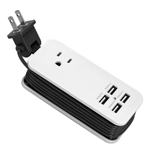 Portable Charging Station with 4 USB Ports