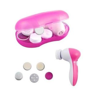 5-in-1 Electric Facial Cleansing Brush and Massager Kit