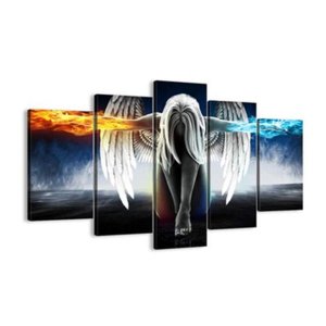 LIMITED EDITION ANGEL POWER 5 PIECE CANVAS