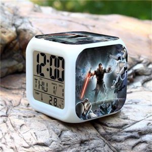 Colorful Star Wars Alarm Clock - Assorted Styles