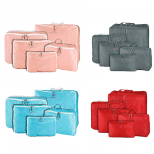 5-Piece Travel Bag Organizer Set - Assorted Colors