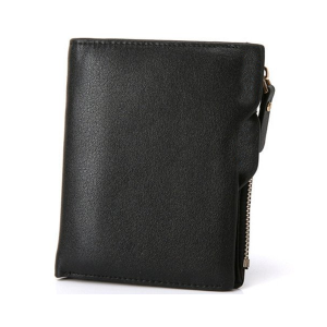 Men's Wallet With Coin Bag Zipper